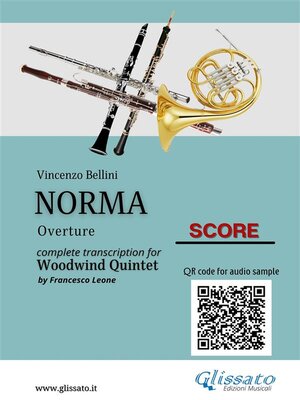 cover image of Woodwind Quintet Score "Norma"